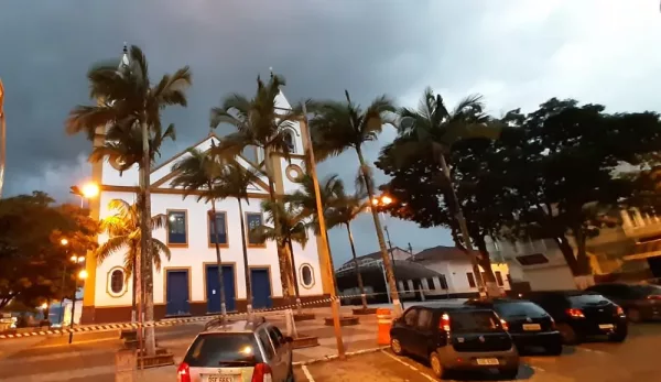 Praça da Matriz em Cunha