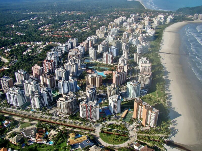 praias Litoral Norte de SP