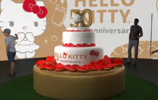 exposição da Hello Kitty em SP