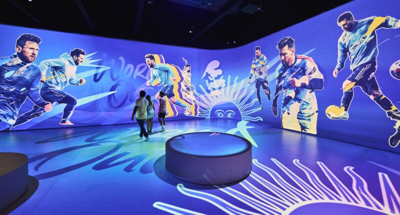exposição Messi