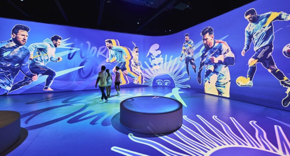 exposição Messi