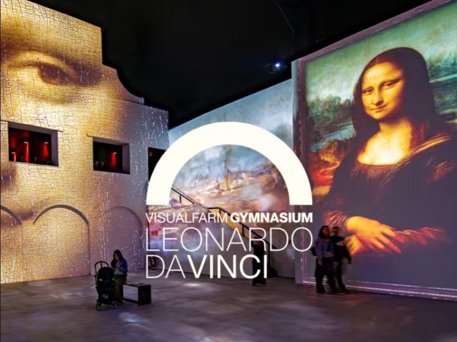 exposição Visualfarm Leonardo da Vinci